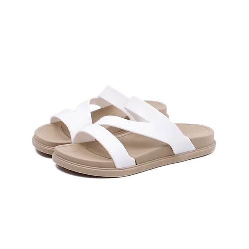 Cross-border Women's Summer  New Beach Slippers Fashionable Outerwear Casual Versatile Student Z-shaped Women's Sandals