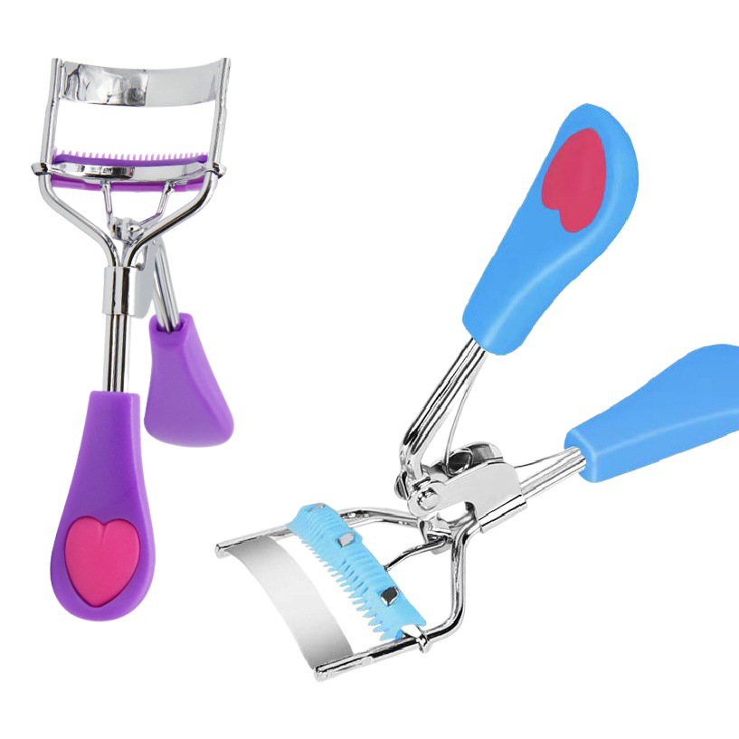 Rizador de pestañas con peine belleza curling conformación rizador de pestañas A4 gran angular girasol ojo herramienta de pestañas rizador de pestañas con peine