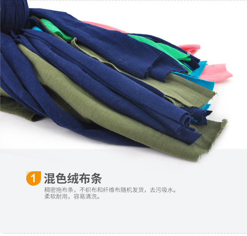Factory direct sales old-fashioned wooden pole cotton mop iron hoop mop household property hotel mop wholesale