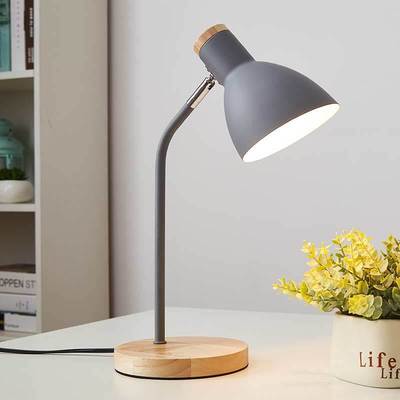 Nordic Creative led Table lamp Eye protection desk college student dorm modern Simplicity Read read bedroom Bedside lamp