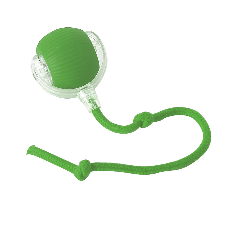 auriculares verdes juguetes de bolas de gato, bolas de salto de cola de ratón, gatos domésticos, mascotas interactivas, juguetes para gatos image 6