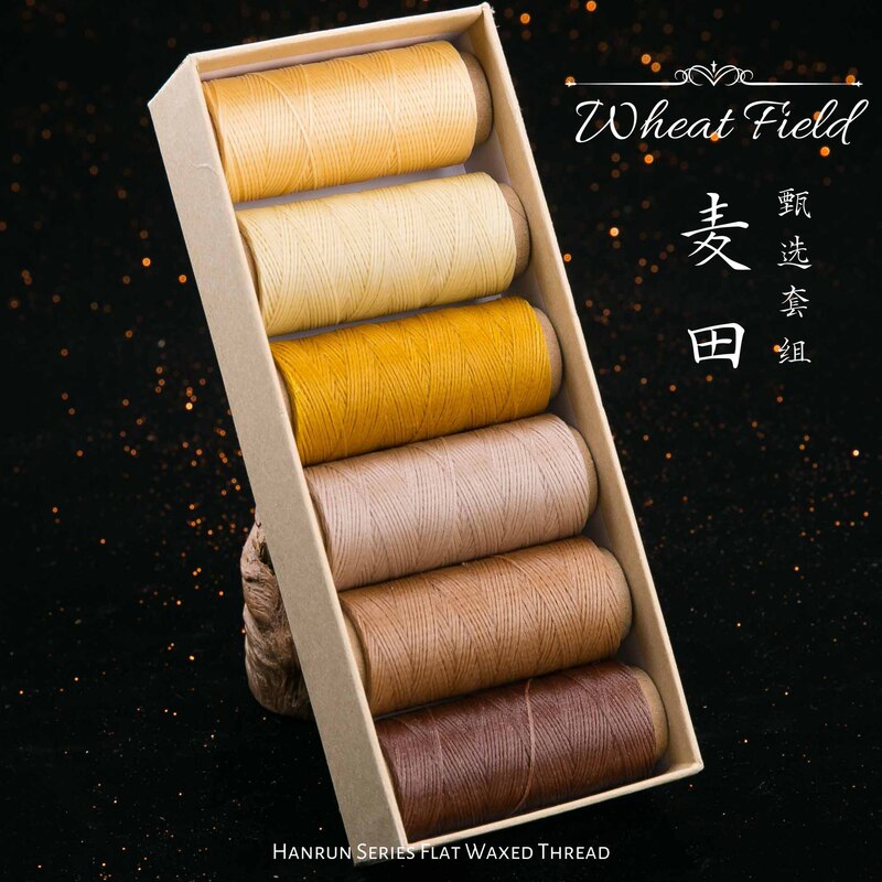 JR蜡线厂家直销幻彩0.5扁蜡线手缝皮具Macrame专用绳DIY手工编绳|undefined