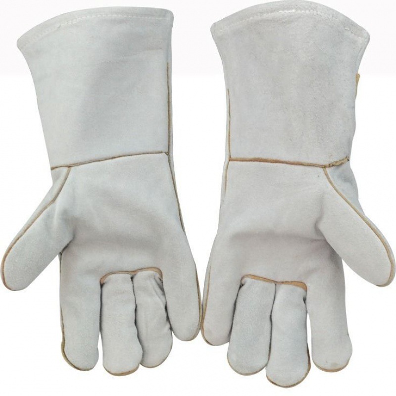 glove Defense Electric welding cowhide wear-resisting high temperature Gato heat insulation Labor insurance glove