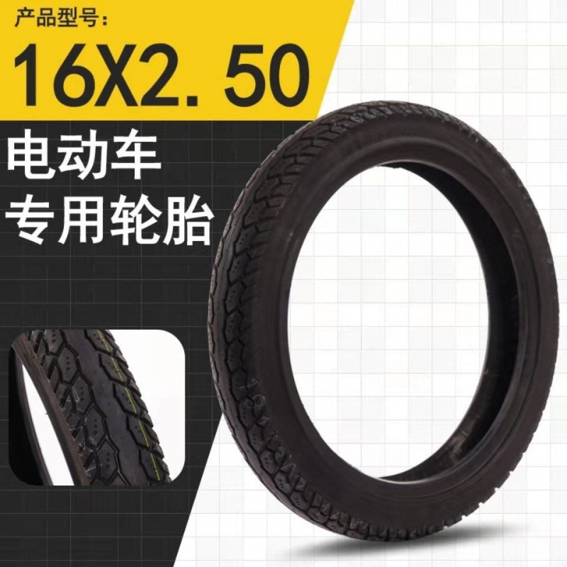 Vehículo eléctrico con neumáticos nuevos / - Vacuo neumático