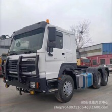 出口贸易豪沃二手双驱半挂牵引车  全挂车拖车头 拖拉机头