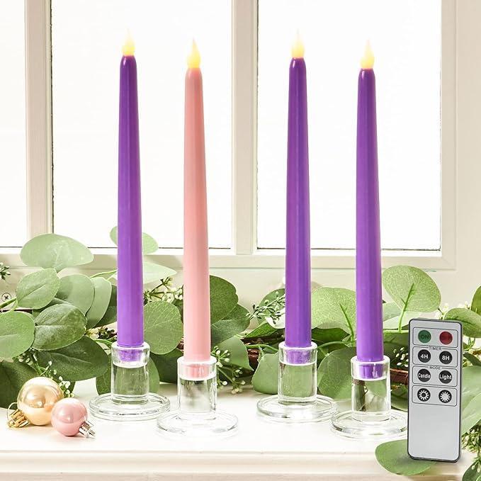 electronic Christmas atmospheric candle