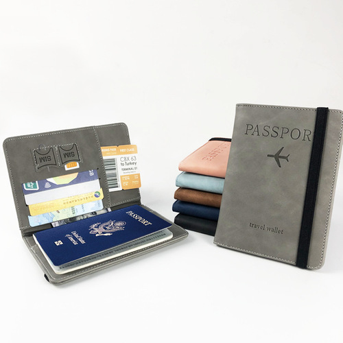 Manufacturer passport bag passport travel passport holder boarding document holder multi-functional document cover passport cover