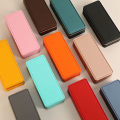 Tinplate tea can, metal tea iron box, portable tea can, rock tea two-infusion and three-infusion touch iron box customization