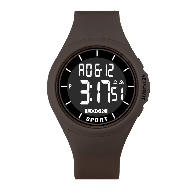 Nuevo simple estudiante deportes al aire libre multifuncional reloj despertador luminoso moda electrónica fábrica por mayor