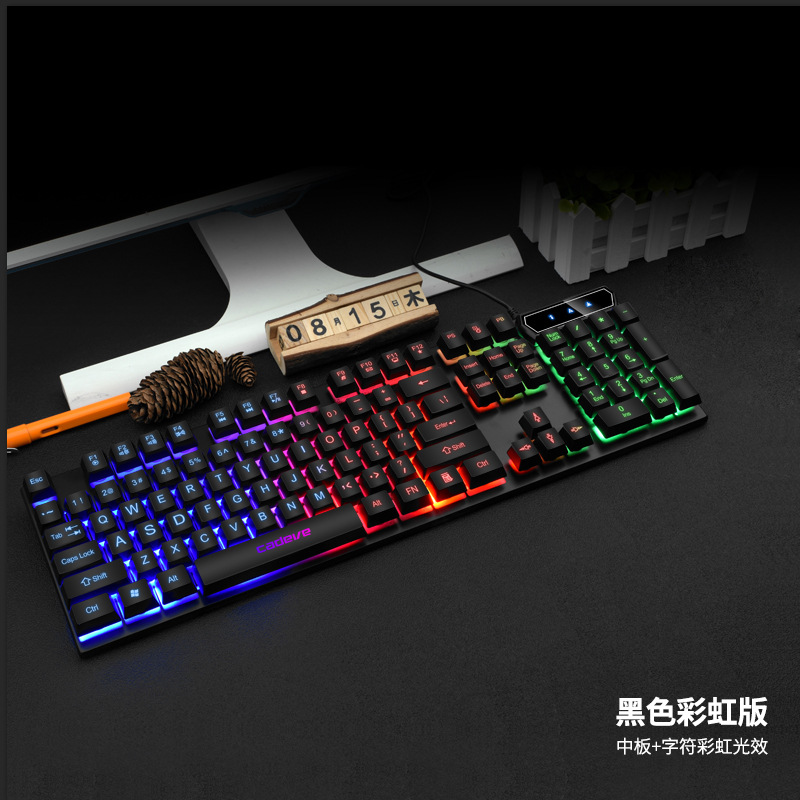 Character light-emitting keyboard-official standard