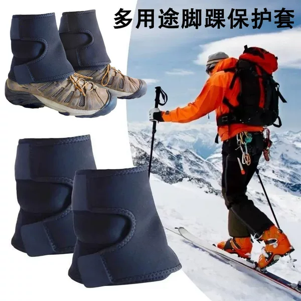 Outdoor travel, hiking, and snow gear: sand-proof, waterproof, and tear-resistant leg sleeves with silicone coating, nylon hiking leg protectors, wholesale