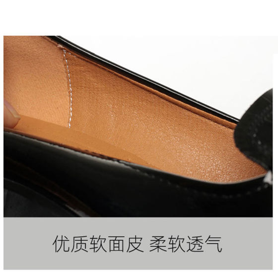 Women's Summer 2024 New High-end Small Chanel Style Thick Heel Not Tired Feet Elegant Mid-heel Shoes Lightweight Breathable Women's Shoes