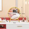 Big table LED dressing table with light for elementary school students for bedroom, fill light, mirror, internet celebrity