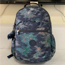 2025K家猴子包都市简约尼龙侧袋旅行包多隔层双肩背电脑包K21305