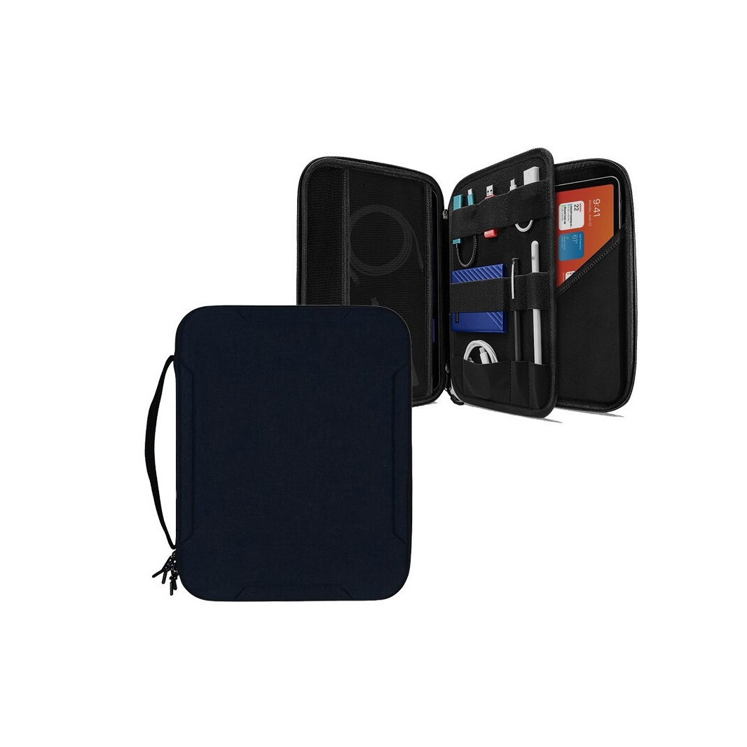 iPad PRO Tablet Bag 12.9inch Hard Shell Storage Case Compatible with Apple, Huawei, Xiaomi 13inch Laptop Bag
