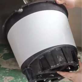 25升蓝莓基质盆，内黑外白种植盆阳台花瓶多肉园艺耐腐蚀花盆