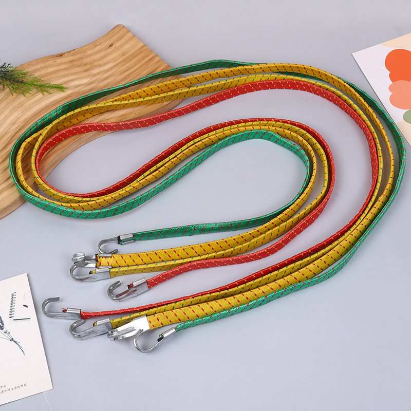 1.8米*1.5cm捆绑绳行李捆扎带摩托车电动车后箱捆扎绳弹力绳