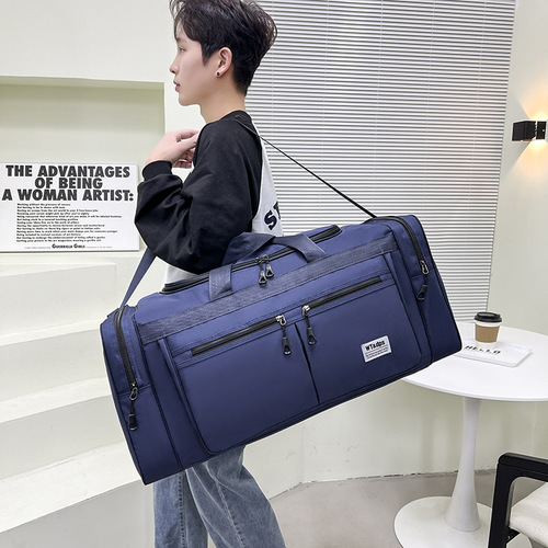  Short Trip Travel Bag for Men, Large Capacity Handheld Luggage Bag, Business Trip Lightweight Travel Bag, Sports Training Fitness Bag