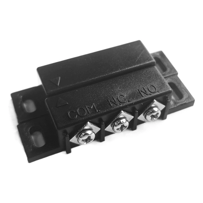 Магнитный датчик для деревянных дверей, накладной, проводной, для защиты от краж, профессиональный, коммерческий, для окон