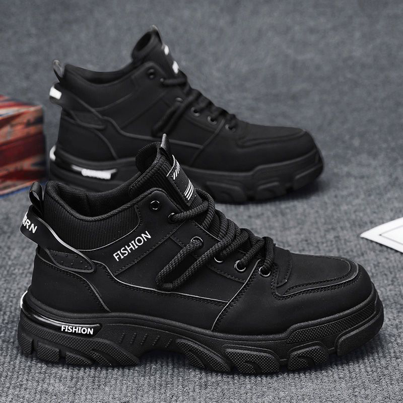 Martin botas zapatos de hombre 2024 nueva primavera antideslizante impermeable desgaste botas de trabajo para hombres al aire libre zapatos de skate de alto nivel