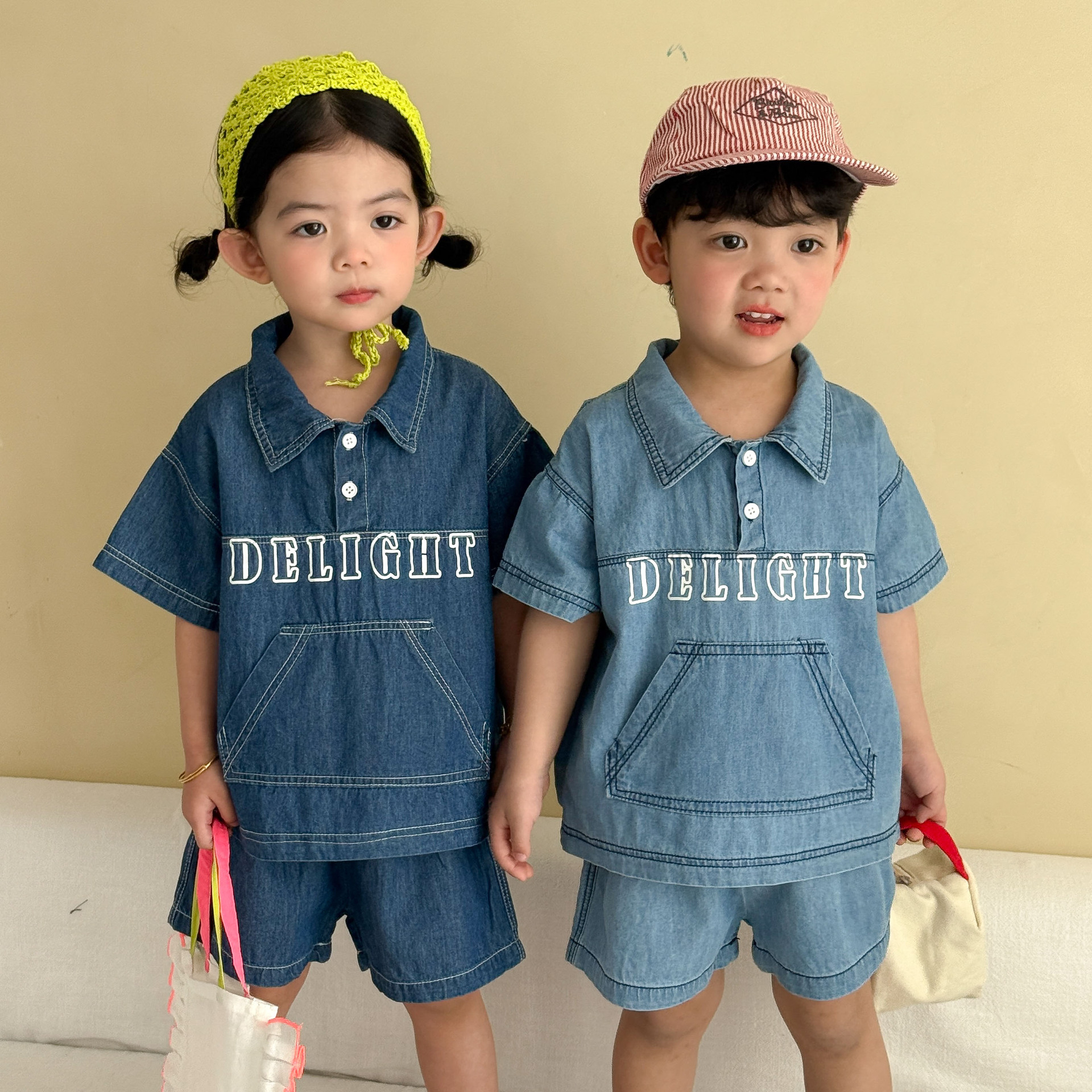 Summer denim set