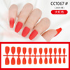 Matte nail stickers, fake nails for nails, manicure tools set for manicure, ready-made product, 24 pieces