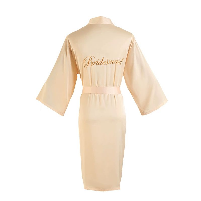 Свадебный сексуальный халат для невесты, подружки невесты, групповой свадебный сувенир, ночная рубашка, летние тонкие красные высококачественные пижамы