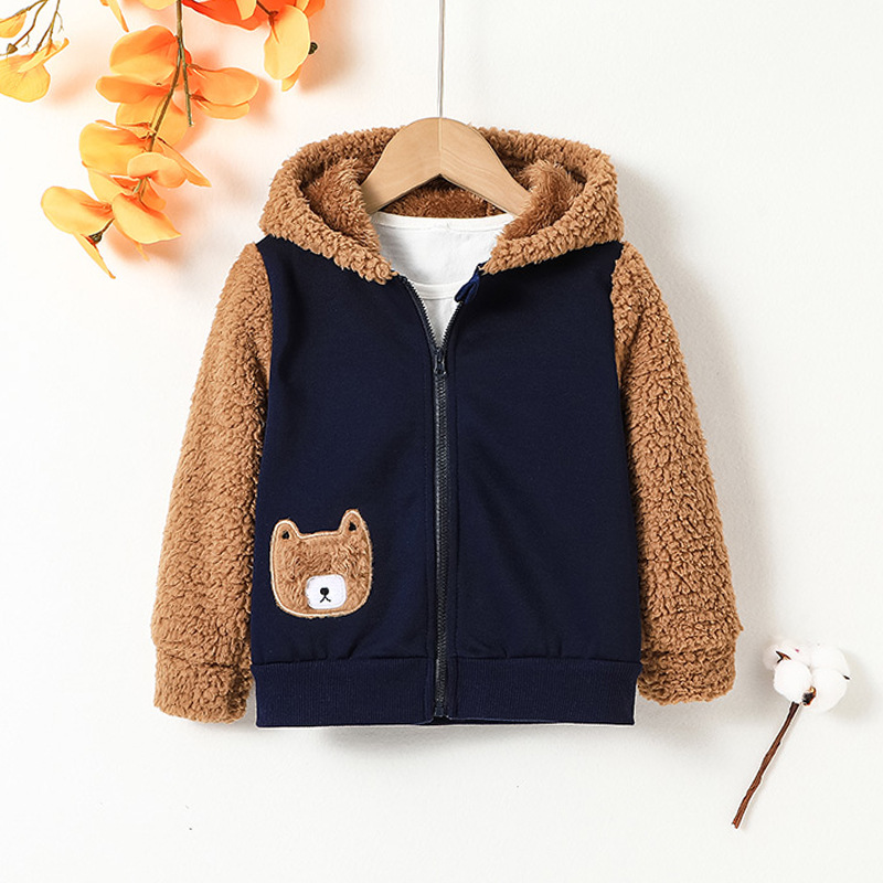 Fashion Cartoon Polyester Boys Outerwear display picture 1