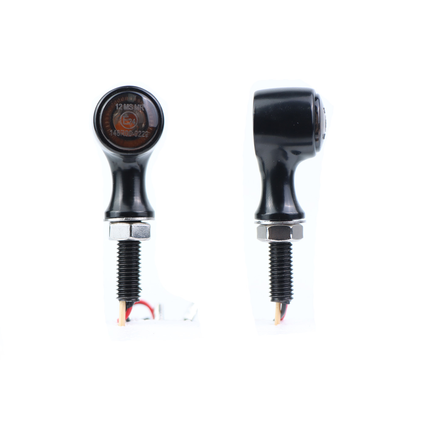 New LED Turn Signal 12V Retro Motorcycle Modified 3-in-1 Mini