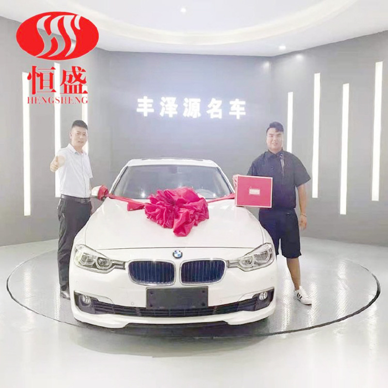 展厅汽车旋转车台转台展厅旋转展示台车展旋转展台圆形汽车旋转台