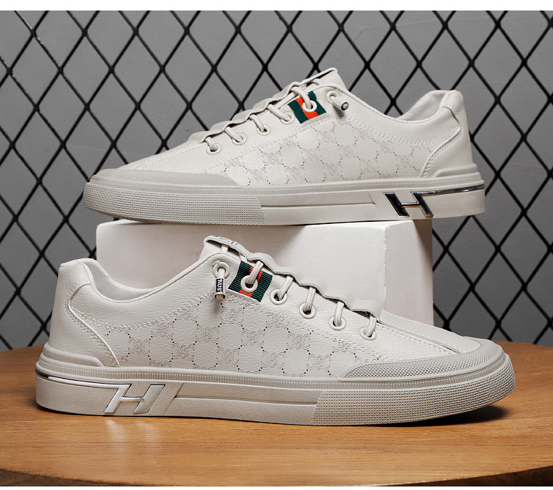 Sneakers, Herren-Sommer, Herrenschuhe, 2023, neu, atmungsaktiv, Sport, lässig, Netzschuhe, Jugend, trendy, vielseitig, weiß, Herrenschuhe_voghion.com