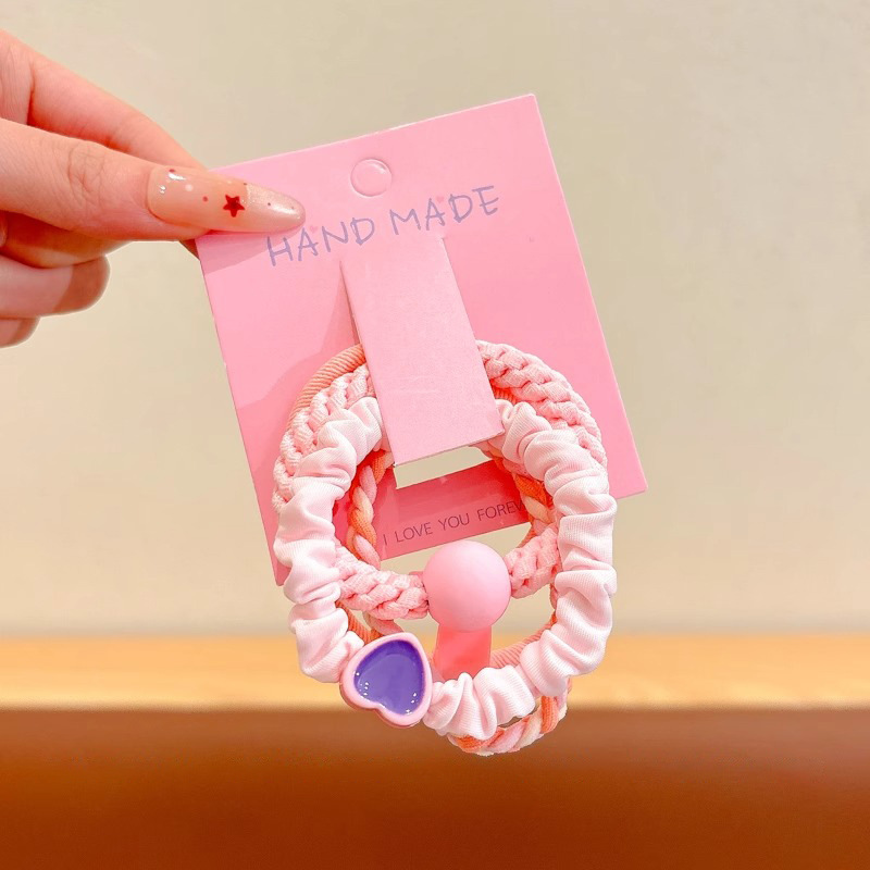 Cuerdas de cabeza 2025 nuevas líneas de cabello de alta gama de niñas niñas de alto valor de cara anillo de cabello de correa de cabello de niñas cubierta de cuero tocado