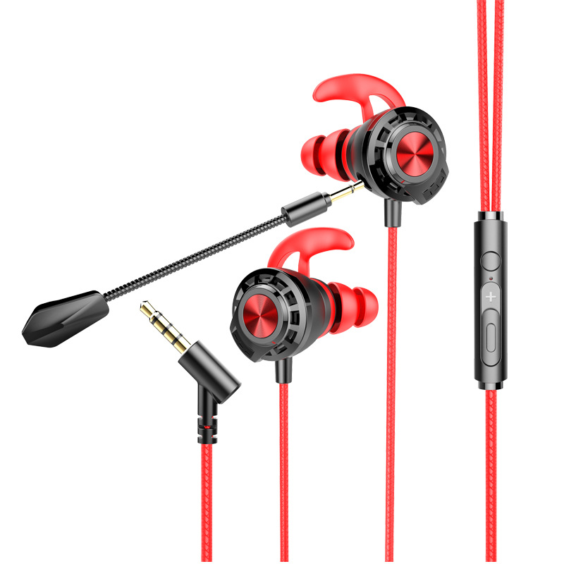 Modelo privado nuevo juego especial auriculares tipo auriculares con cable de trigo de pollo computadora de escritorio auriculares 2 en 1