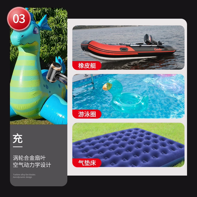 Yiju Car Vacuum Cleaner Handheld Small Car Vacuum Cleaner New Model for Foreign Trade with Super Strong Suction and High Power for Home Use with Wireless Charging