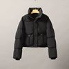 Winter short down jacket with down, 2023 collection, Korean style, suitable for teen, increased thickness