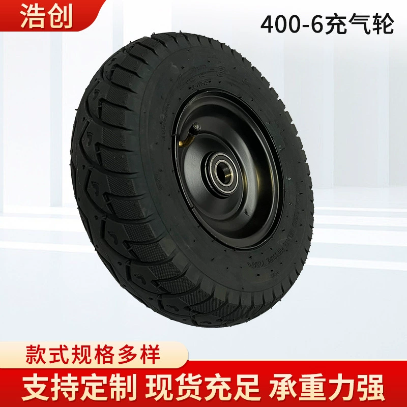 400-6 надувные колеса высокая пластиковая тележка лестничная тележка инструмент распылительная машина надувные колеса для склада грузовик оптом