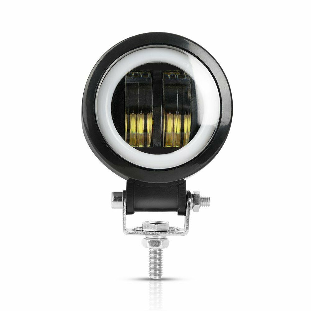 Transfronterizos para automóviles LED 20w lámpara de niebla con apertura ángel ojo vehículo todoterreno reparación de motocicleta 3 pulgadas image 6