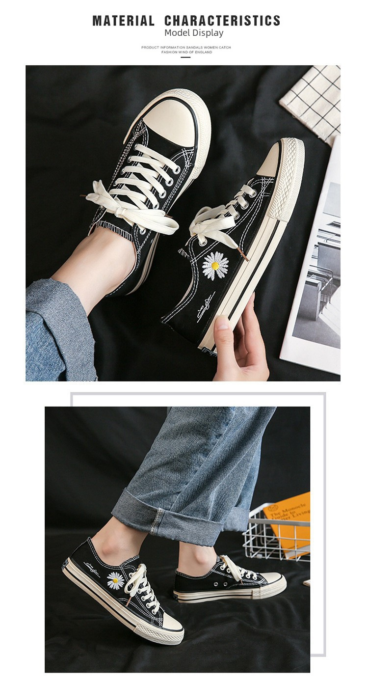 Lila, niedrig geschnittene Daisy Uzzang-Schuhe im koreanischen Stil, die zu allen Outfits passen_voghion.com