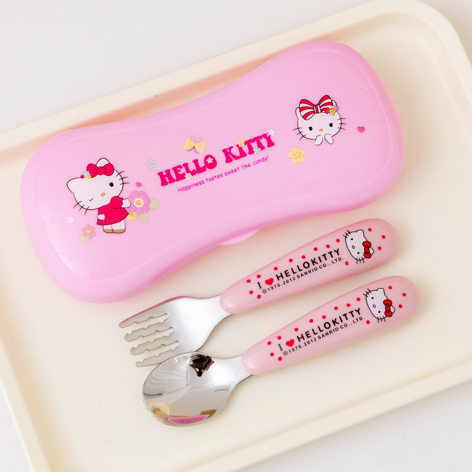 KT 식기 2종세트(핑크)