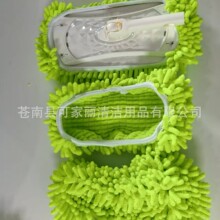 跨境亚马逊家用雪尼尔平板拖把头干湿两用替换头易洗雪尼尔拖把布