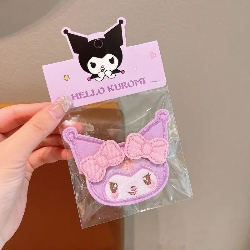 かわいいリボンキティ猫の髪の毛ベルクロ甘い女の子の額前髪ヘアピンヘアピン子供用帽子|undefined
