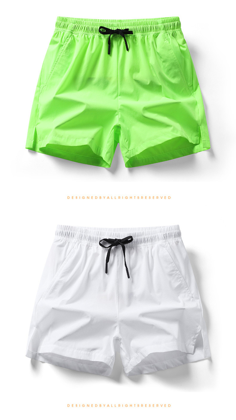 商品详情图_短裤男夏季新款韩版潮流五分裤宽松运动弹力三分裤冰