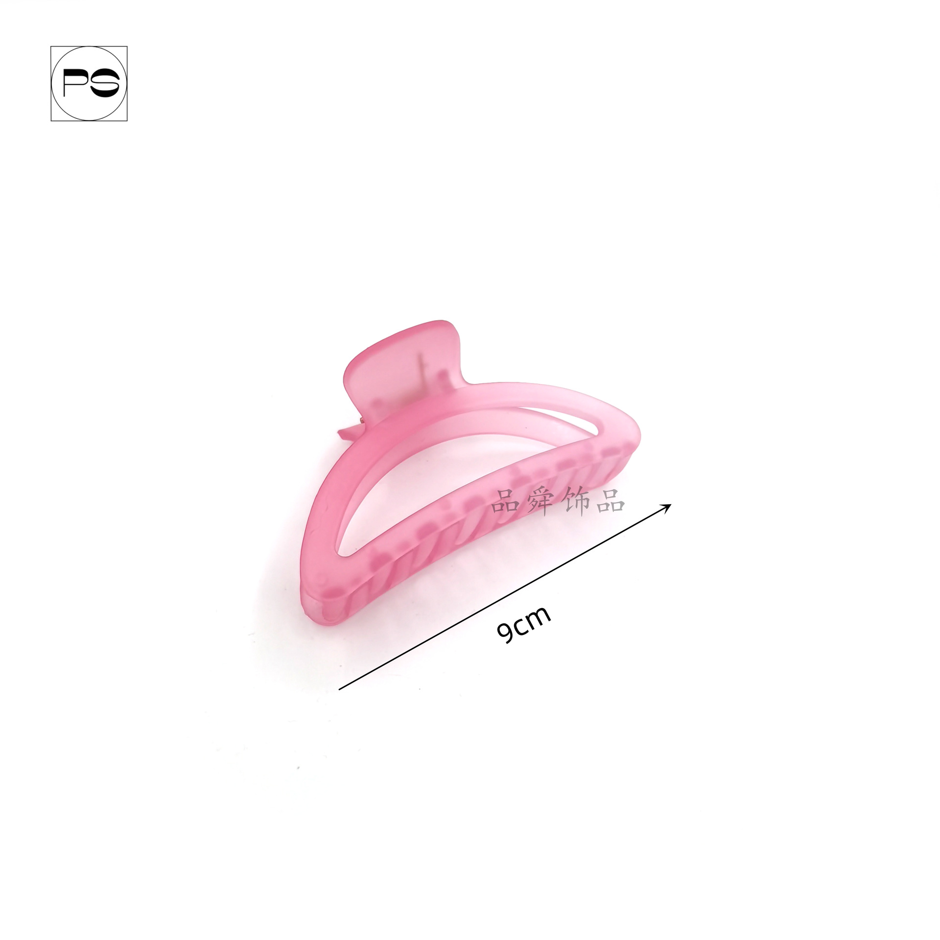 Estilo coreano simple helado jalea horquilla de las mujeres Cabeza trasera grande elegante Bañeras pelo dulce tocado al por mayor