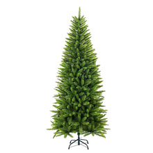 2022跨境新款聖誕樹PVC細長鉛筆聖誕節瘦身樹亞馬遜熱銷聖誕樹