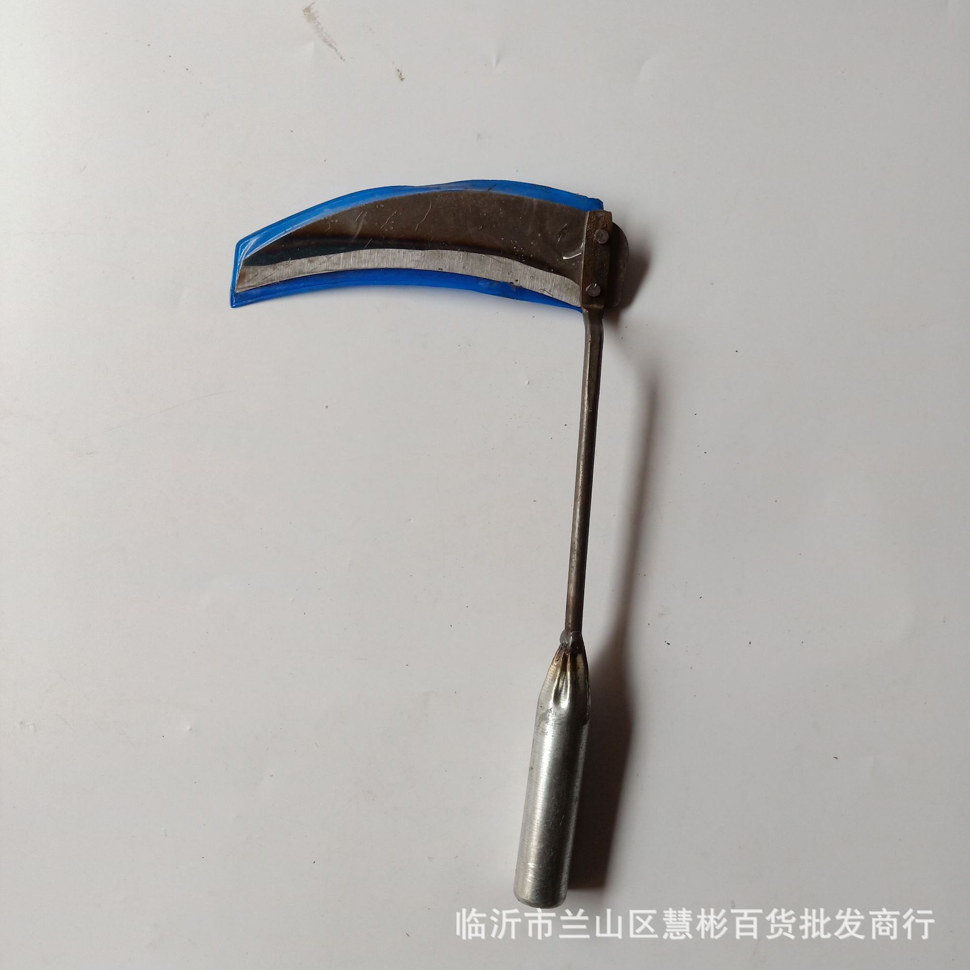 两元百货园艺割草全铁镰刀农用收割刀多规格月芽镰刀窄扇钢刀