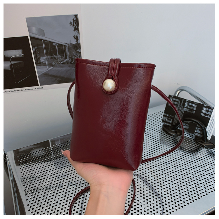 Geantă de umăr crossbody pentru telefon, nouă și versatilă, 2024, simplă și la modă, ușoară și casual, pentru mers pe jos_voghion.com