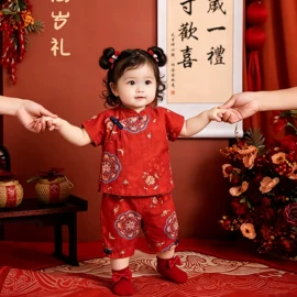 童连衣裙;童礼服;童套装