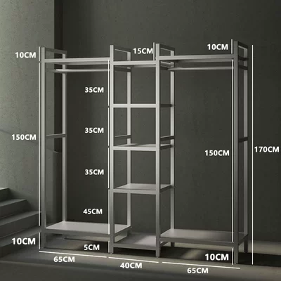 Helmet Storage Cabinet Motorcycle: Child seat shed - silver-c-style-l170cm-w40cm-h170cm-default-item