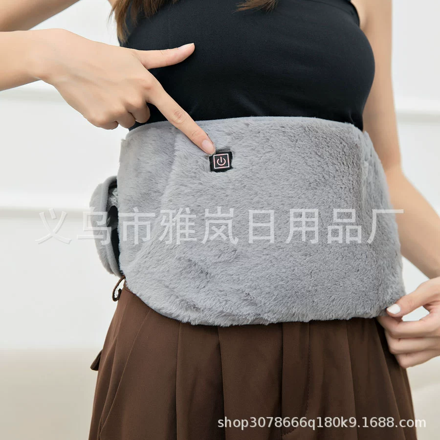 Трансграничный новый электрический нагрев теплый дворцовый пояс может согревать руки, теплая талия, плюшевый пояс, трехступень