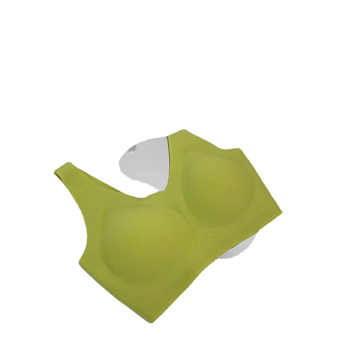 Nuevo sujetador francés de alta calidad con soporte suave para otoño e invierno, ropa interior sin costuras, sujetador fino sin aros push-up